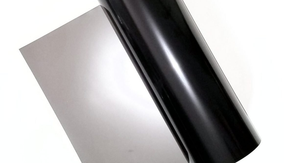 Thousand Oaks Silver-Black Polymer Bulk Rolls
